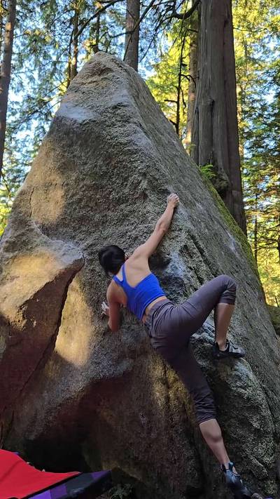Shark Fin Soup v3, Squamish - Beta Video from nicowaling