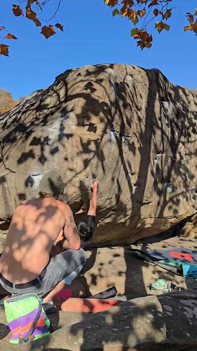 Leaving Las Fayetteville v5, New River Gorge - Beta Video from flu.tru