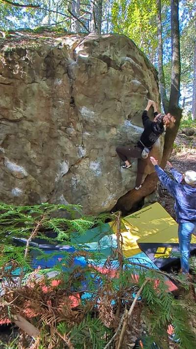 Bootjack Arete v2, Mt. Tamalpais - Beta Video from Cheycheystirfry