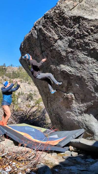 Over the Mountain v6, Lake Tahoe - Beta Video from capt.adventurepants