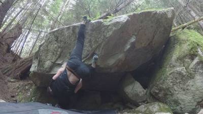 Progression in Backwards Thinking v9, Squamish - Beta Video from TinyDynos