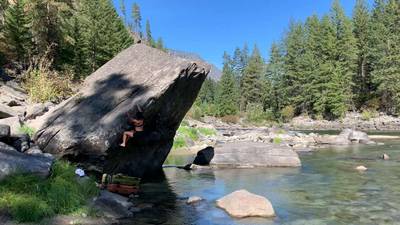 Beach Arete v2, Leavenworth - Beta Video from chalkyrocky