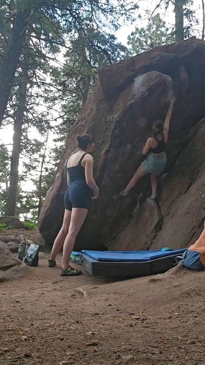 That Flakes It Direct v4, Flagstaff Mountain, CO - Beta Video from KaitlynKato