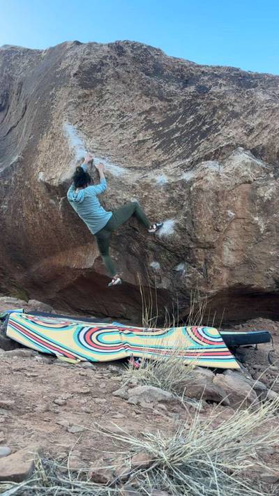 Tiger Moon v7, Moe's Valley - Beta Video from kimikoclimbs