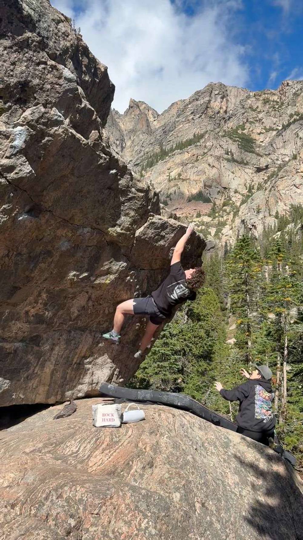 Warm Up (Kind Traverse) v1, Rocky Mountain National Park - Beta Video from Asaph