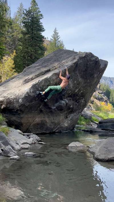 Beach Arete v2, Leavenworth - Beta Video from TayTayCantMantle