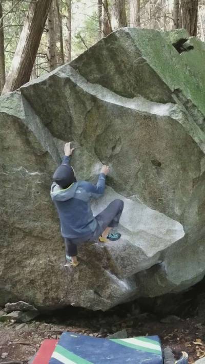 Missing in Action v6, Squamish - Beta Video from drjeffclimbs