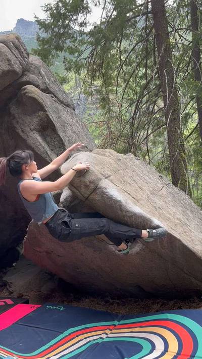 The Lamb v3, Leavenworth - Beta Video from tiffnyclimbs