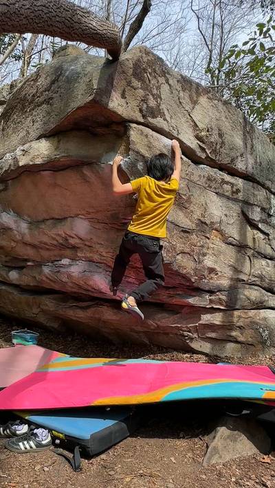 I Love Luci! v3, New River Gorge - Beta Video from RyoClimber