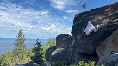 Bear Cave v4, Lake Tahoe - Beta Video from thatclimbwasass