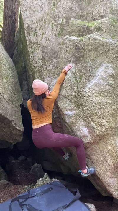 Ten Miles Back v4, Squamish - Beta Video from annajanzen