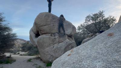 Yardarm v1, Joshua Tree - Beta Video from FrogClimbz