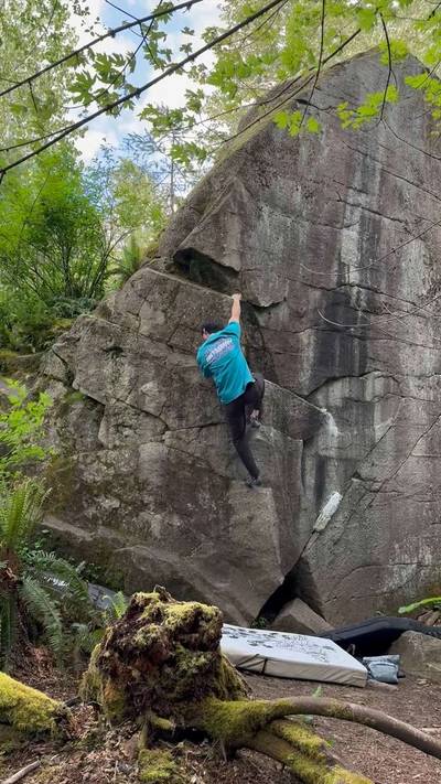 The Five Star Lip v2, Gold Bar - Beta Video from climb_ryan