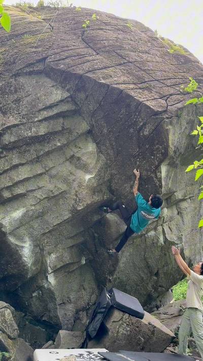 The Five Star Arete v6, Gold Bar - Beta Video from climb_ryan