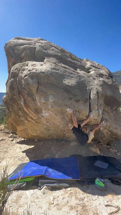 North Arête v6, Joe's Valley - Beta Video from aubious