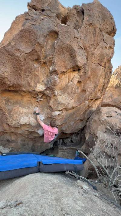 Crash Dummy v7, Hueco Tanks - Beta Video from brenner.rauch