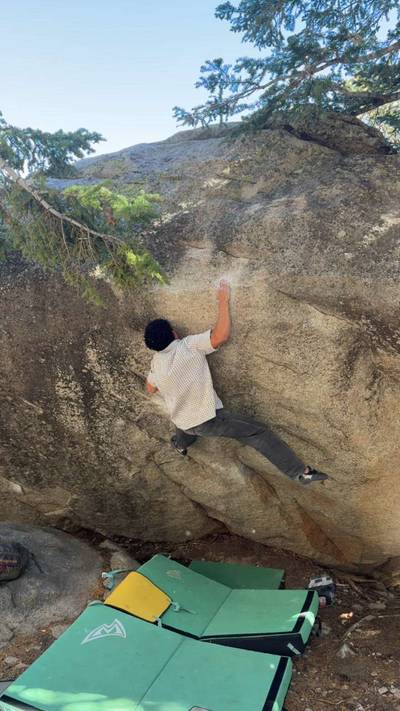 Greenpeace Sit v10, Tramway - Beta Video from climbingevan