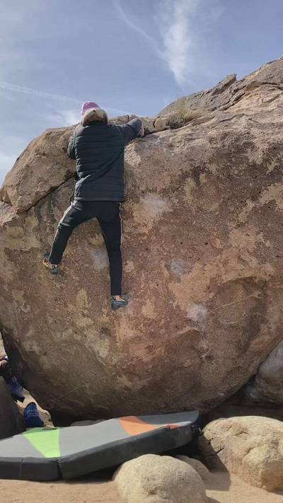 Thunder Egg v5, Joshua Tree - Beta Video from peterclimbs