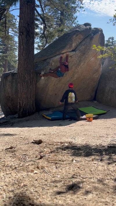 Reed's Arete v4, Black Mountain - Beta Video from MuhTayo