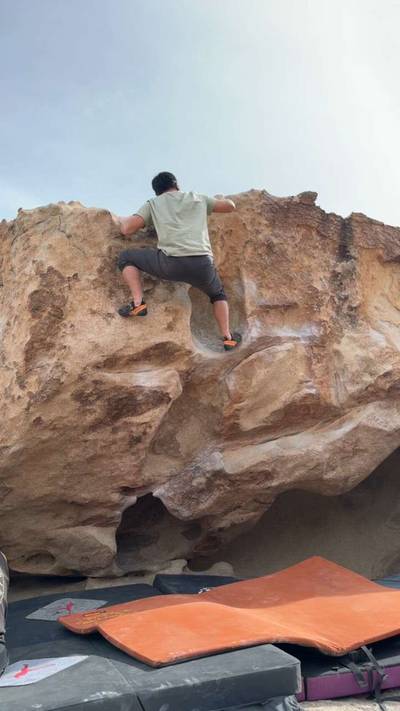 Anti Hueco v4, Joshua Tree - Beta Video from austinclimbsweird