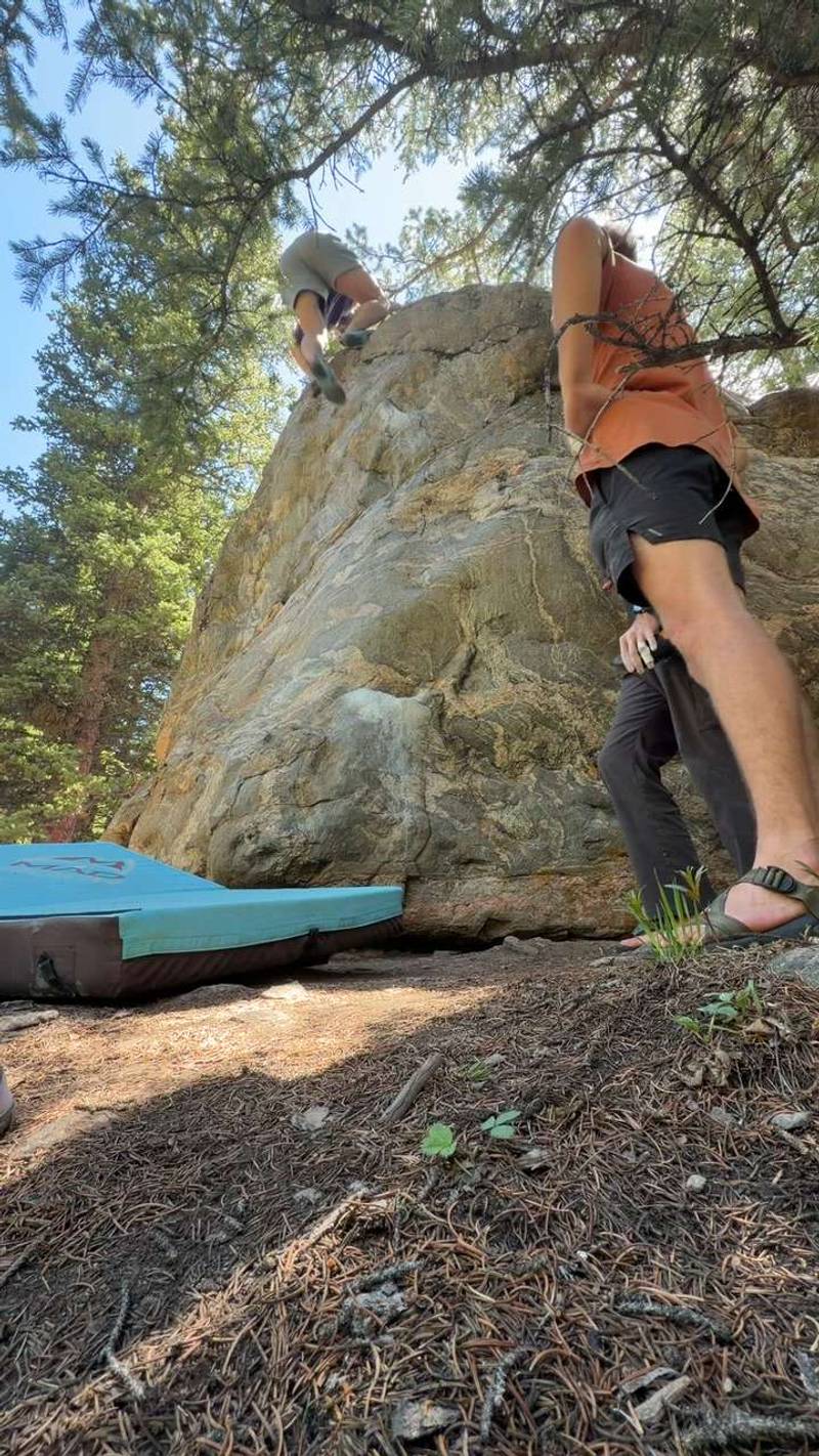 Chalk Block Right v2, Guanella Pass - Beta Video from slapthesloper