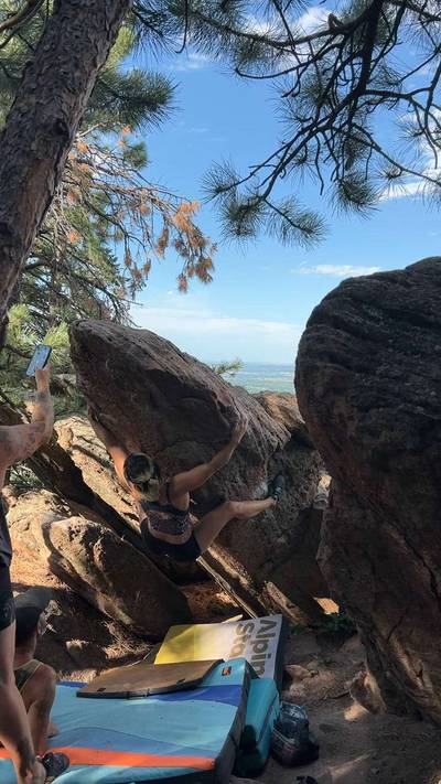 The Pillar v2, Flagstaff Mountain, CO - Beta Video from CRUXandbeta