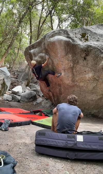 Standard Overhang v3, Little Cottonwood Canyon - Beta Video from Michaelwoolery