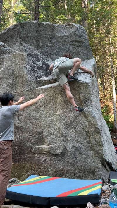 Porkopolis v4, Stevens Pass - Beta Video from jakenoc.climbs