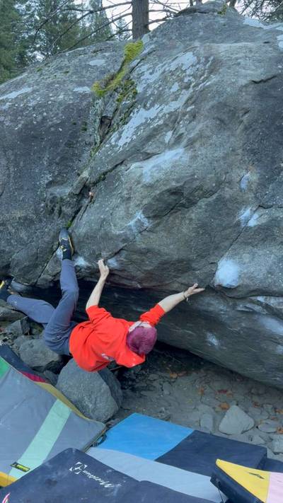 Hueco Crimper Left Entrance v8, Leavenworth - Beta Video from Climbinguyjoey