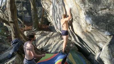 Powerstroke v9, Moore's Wall - Beta Video from jhcolgan