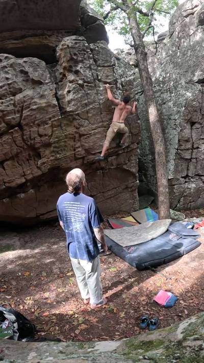 Dizzy Spell v7, Cowell - Beta Video from TresClimbs