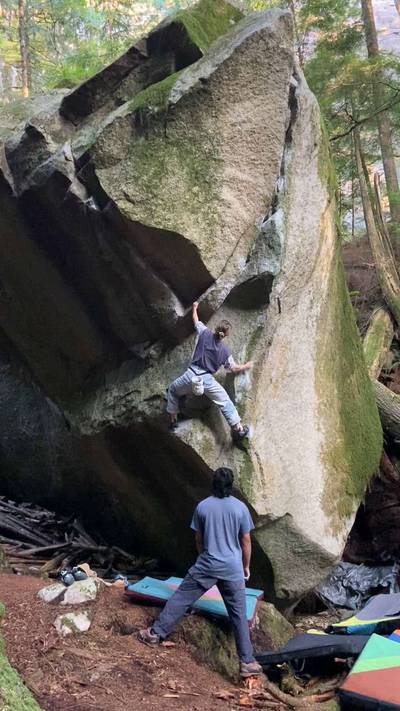 Walk on the Water v8, Squamish - Beta Video from leon.troutsky