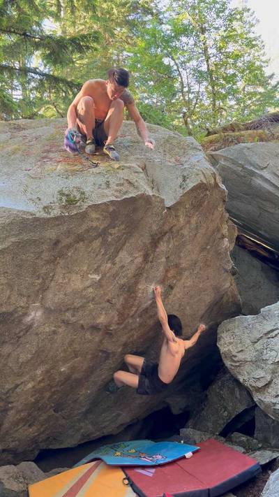 Let-er-rip v11, Squamish - Beta Video from seannlinn