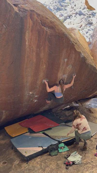 Mr. Serious v8, Hueco Tanks - Beta Video from jenndbell