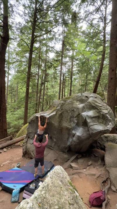 Adam's Apple v1, Squamish - Beta Video from tiinnngggg
