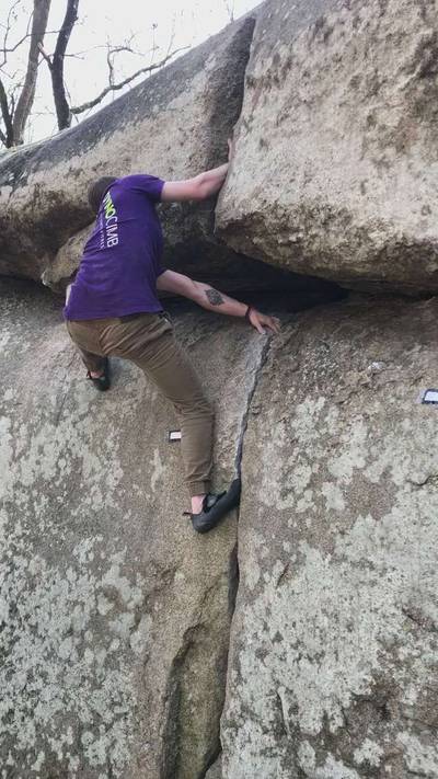 Gaping Crack v0, Boat Rock - Beta Video from Bandit226