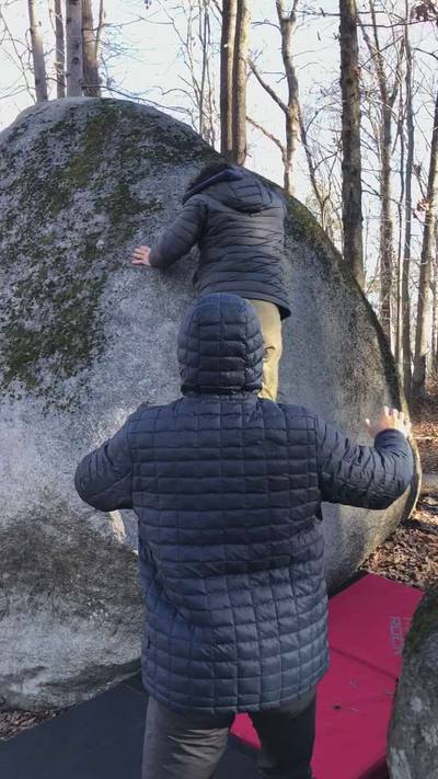 Watermelon Slab v4, Boat Rock - Beta Video from Andres.Santana