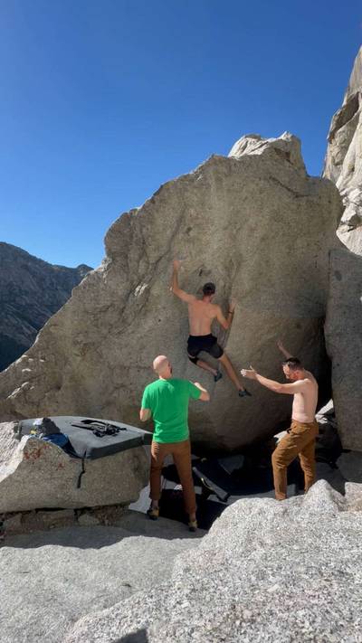 The Fin v4, Little Cottonwood Canyon - Beta Video from egglikeyoueat