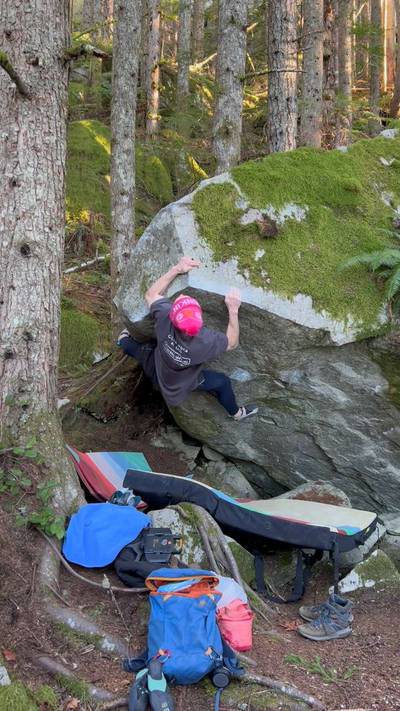 Who Nose v7, Gold Bar - Beta Video from jakenoc.climbs