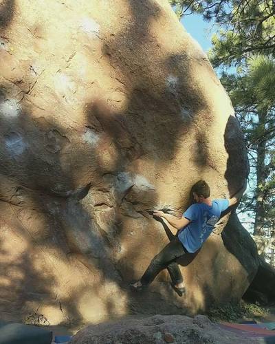 UCT into Bob’s Bulge v10, Flagstaff Mountain, CO - Beta Video from patrick_bodnar