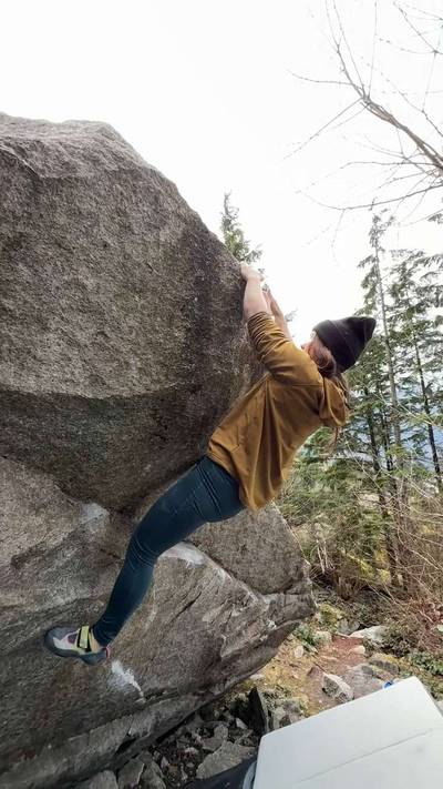 Hold On or Be Gone v3, Squamish - Beta Video from mountainmarie