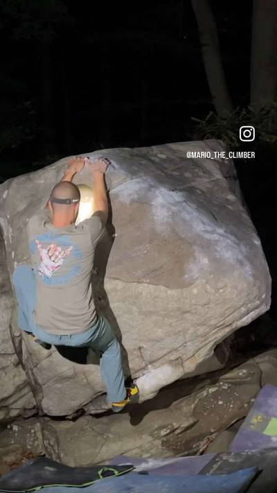 V9s v4, New River Gorge - Beta Video from MarioTheClimber