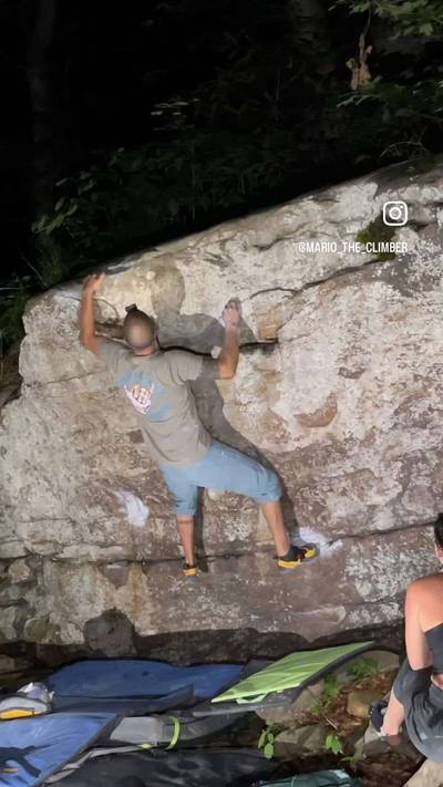 Couldawouldashoulda v4, New River Gorge - Beta Video from MarioTheClimber