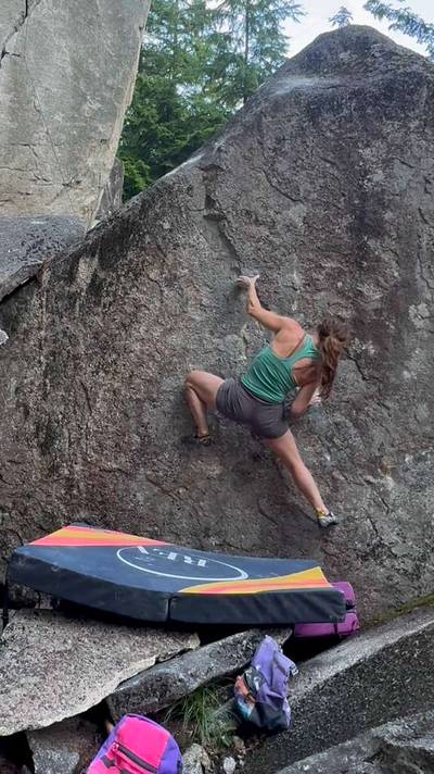 Crimpin' Ain't Easy v11, Squamish - Beta Video from CarrieCooperDPT