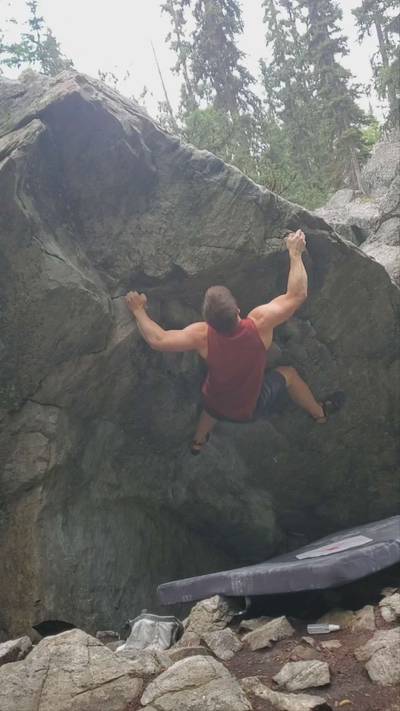 Cave Dweller v4, Kelowna - Beta Video from Jer_on_the_rocks