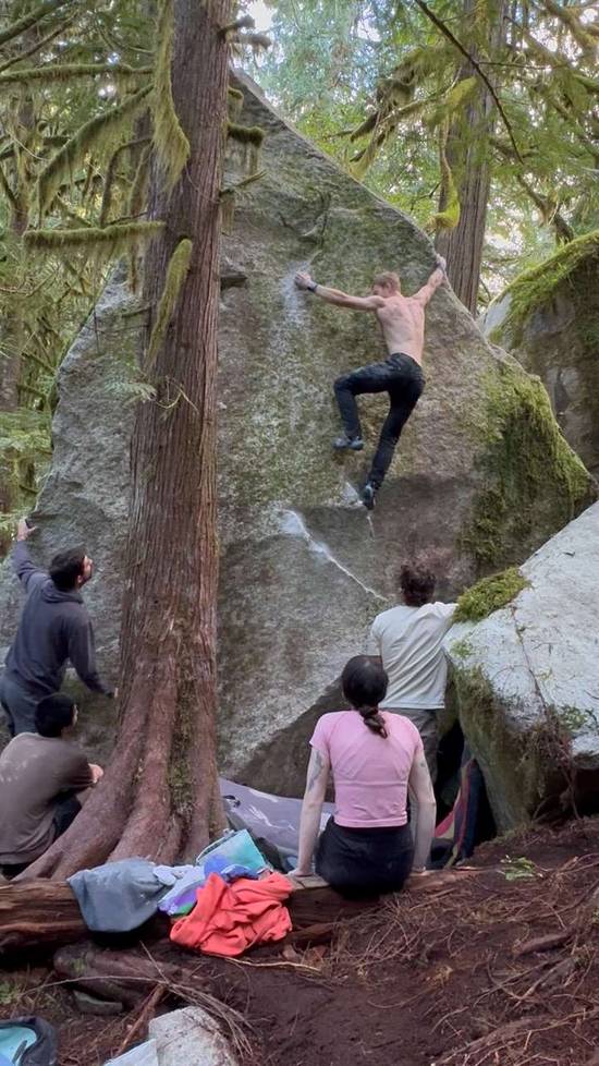 Hustler's Ambition v8, Squamish - Beta Video from brenner.rauch