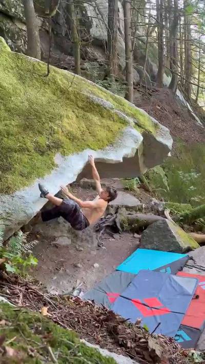 Ramen Raw v7, Squamish - Beta Video from RyelanSends