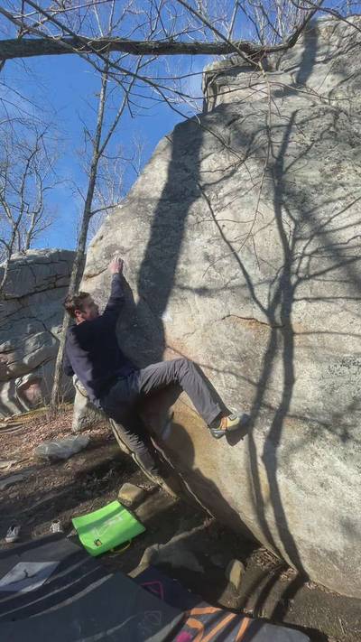 Fatigue Syndrome v8, Stone Fort - Beta Video from cmclimbs