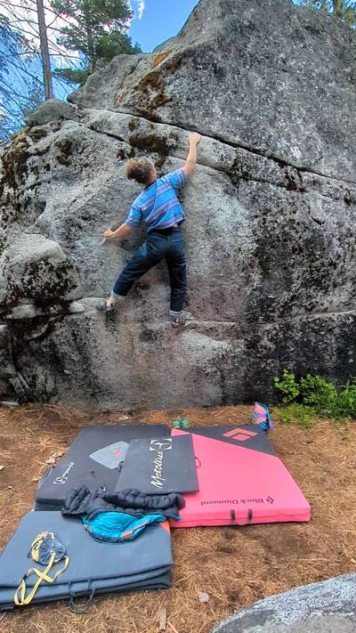 One Eye Willie v7, Lake Tahoe - Beta Video from Cheycheystirfry