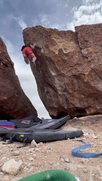 Babyface v7, Hueco Tanks - Beta Video from brenner.rauch